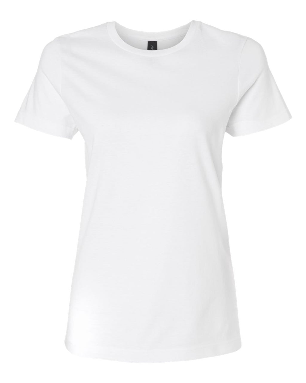 Women’s short sleeve t-shirt white Mom back print