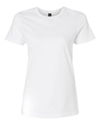 Women’s short sleeve t-shirt white Mom back print