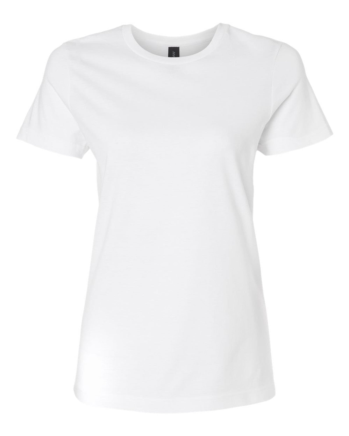 Women’s short sleeve t-shirt white Mom back print