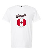 Men’s short sleeve t-shirt white Canada print