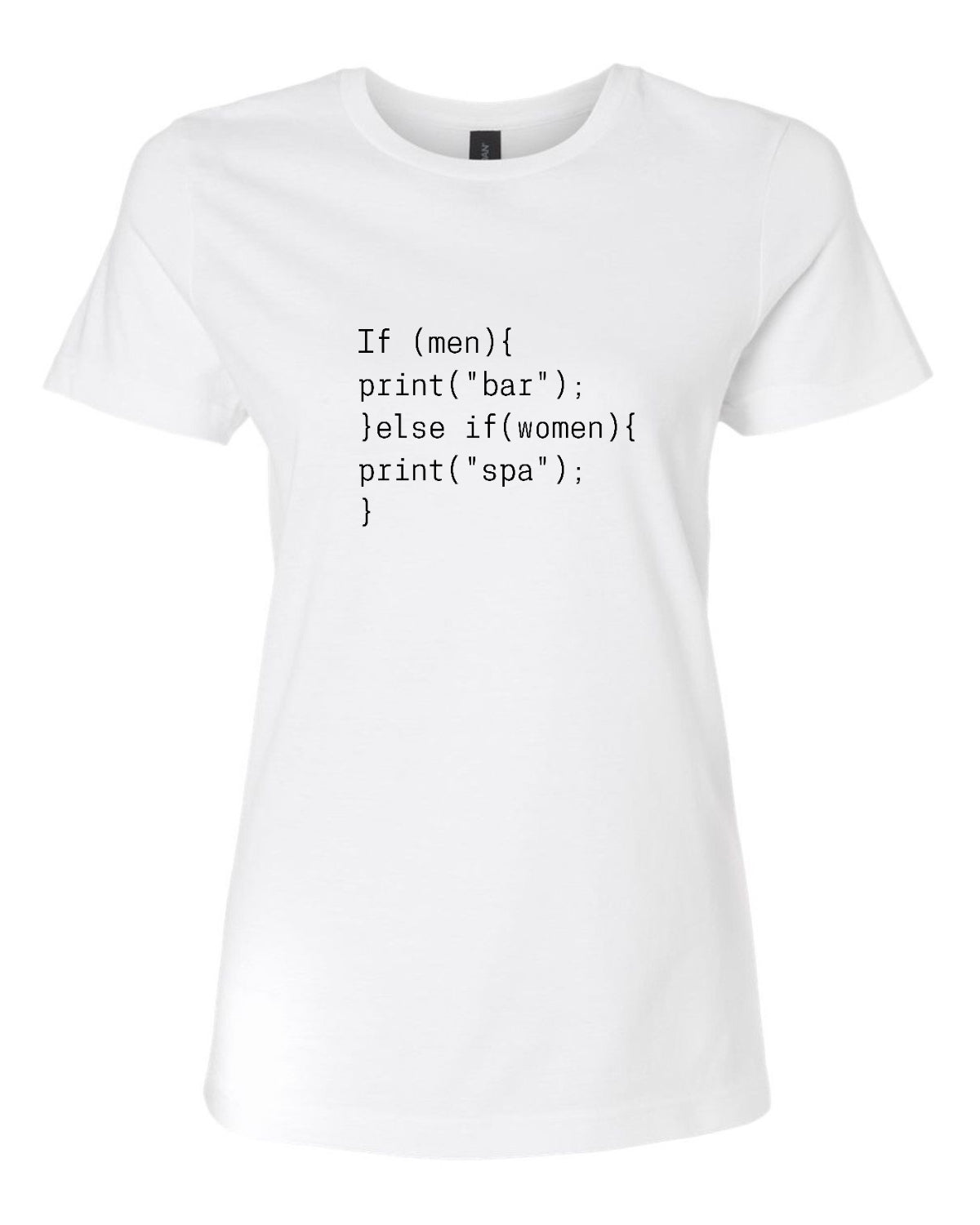 T-shirt blanc à manches courtes pour femme