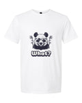 Men’s short sleeve t-shirt white panda print