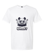 Men’s short sleeve t-shirt white panda print