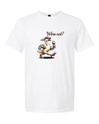 Men’s short sleeve t-shirt white wine not print